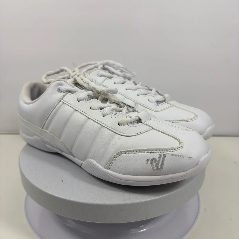 Varsity Cheerleader II Women Sneakers White Cheer Shoes Lace Up‎ Size 8.5